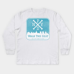 Walk The Beat shirt Kids Long Sleeve T-Shirt